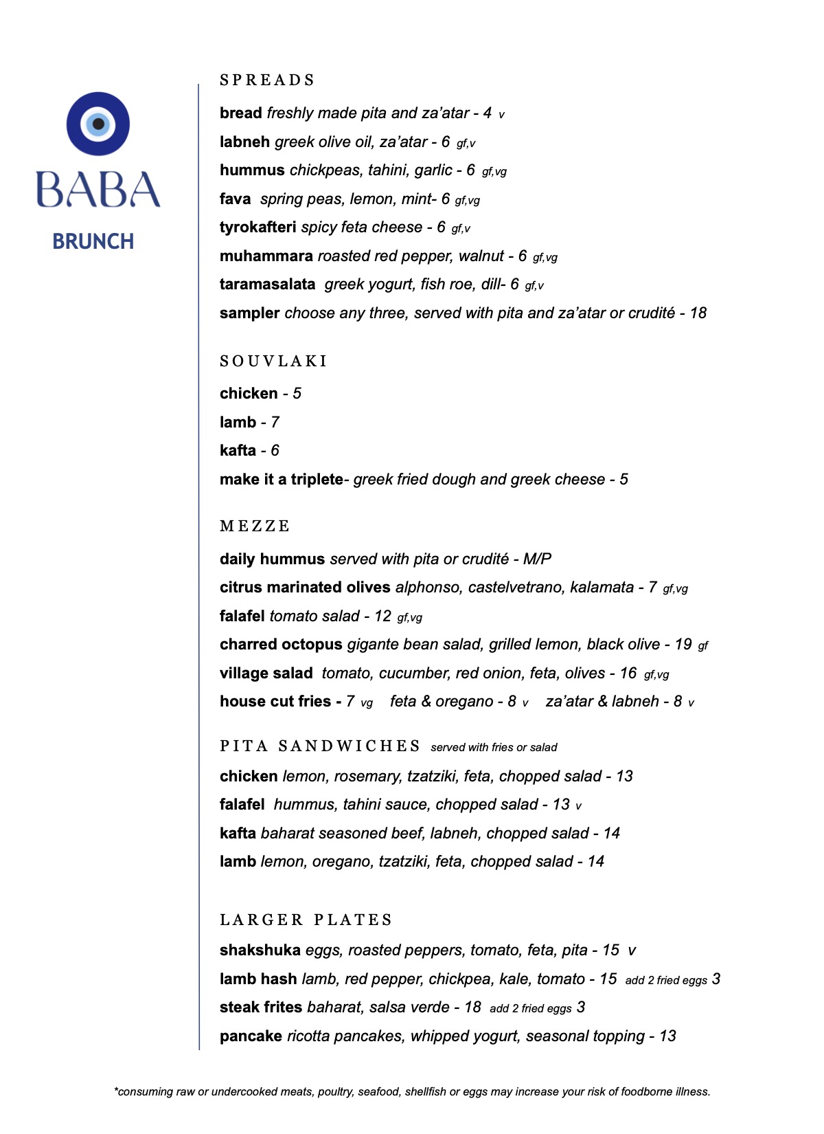 Restaurant - Baba On Central | Restaurant, Bakery & Cafe